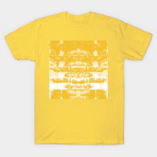 Yellow Tie-Dye Symmetry T-Shirt